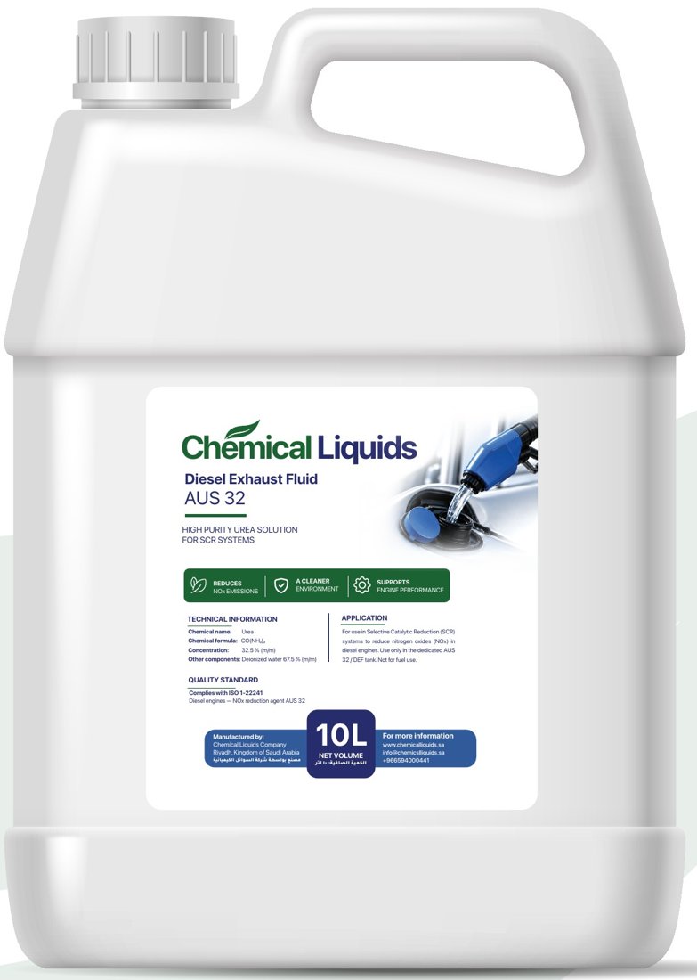 Chemical Liquids 10-litre AUS 32 jerrycan